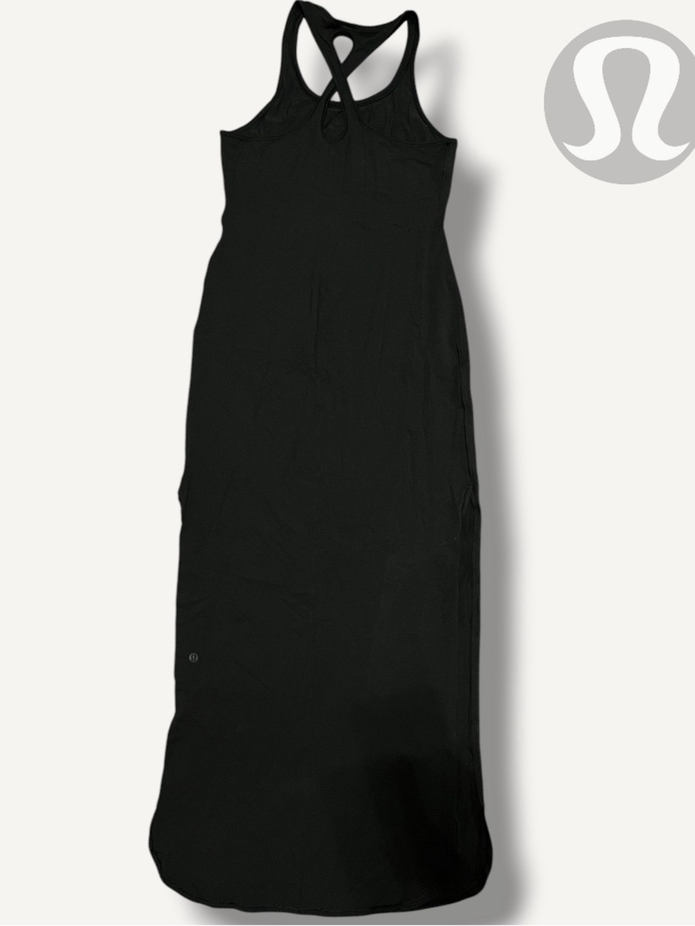 lululemon athletica Black Racerback Maxi Dress
